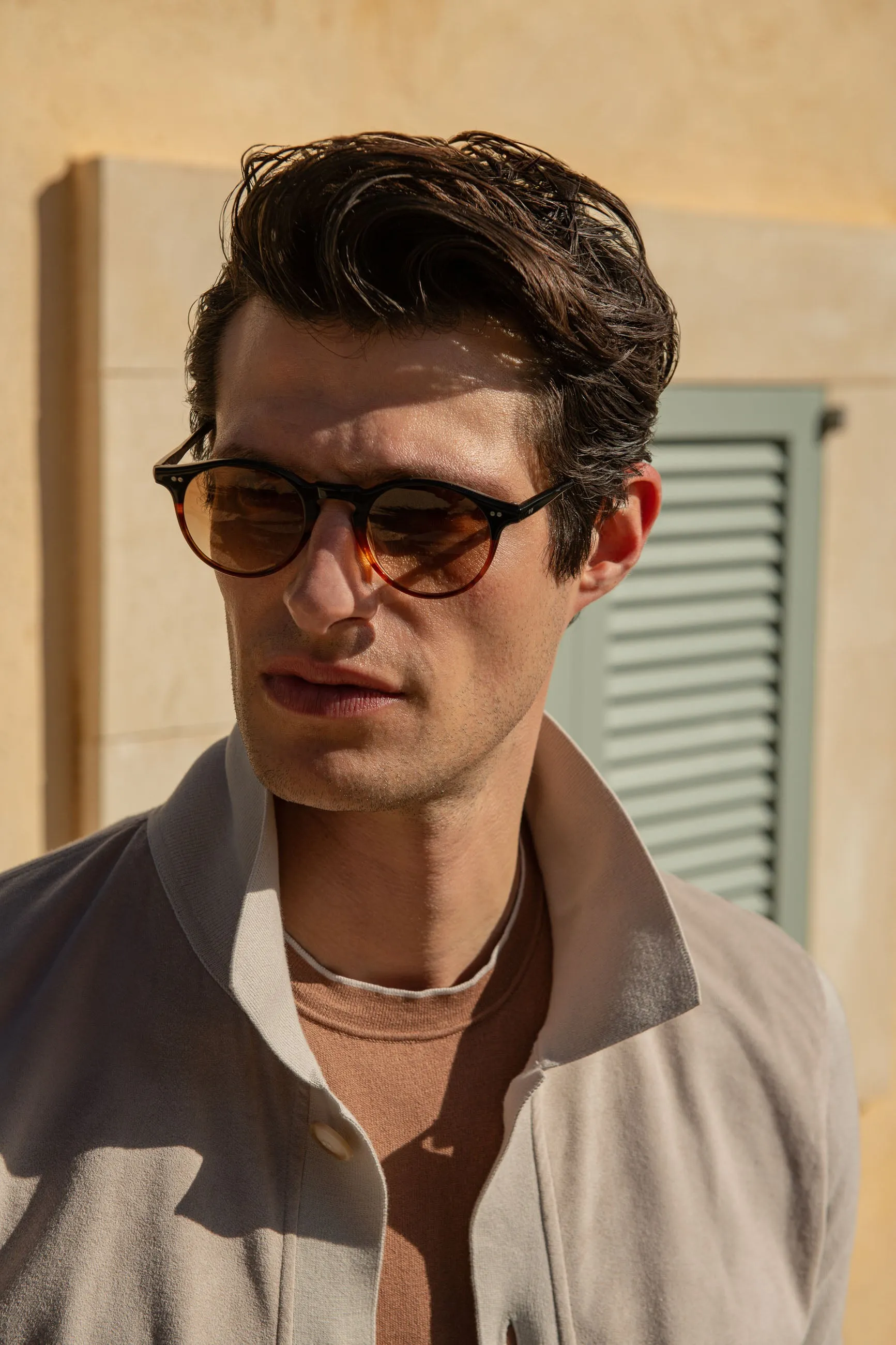 Brown Portofino sunglasses - Made in Italy sold by Pini Parma product image thumbnail 2