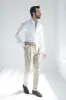 Beige corduroy trousers "Soragna Capsule Collection" - Made in Italy sold by Pini Parma