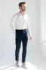 Blue stretch canvas cargo - Made in Italy sold by Pini Parma