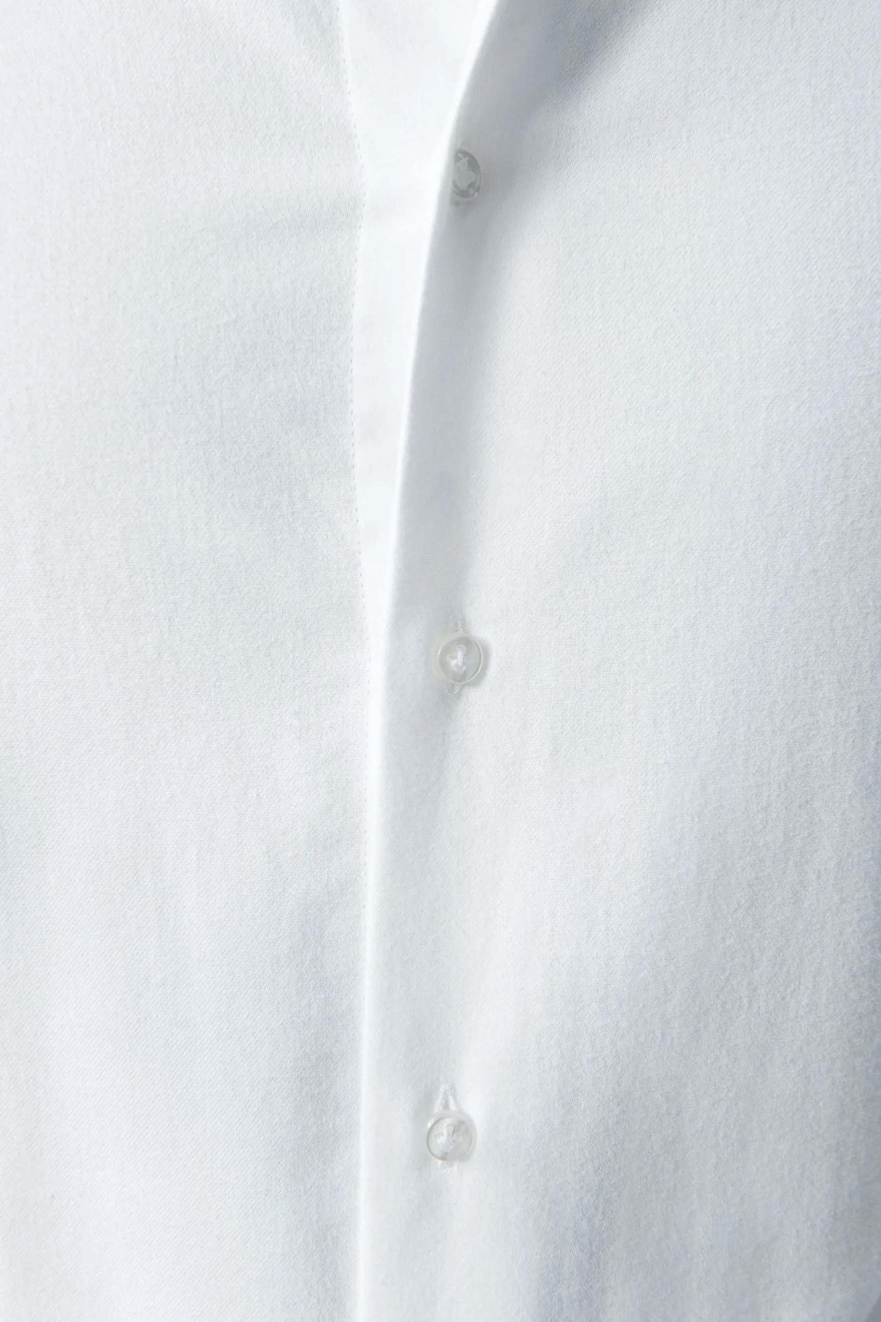 White brushed cotton shirt - Made In Italy sold by Pini Parma product image thumbnail 3