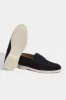 Blue penny loafers - Made in Italy sold by Pini Parma