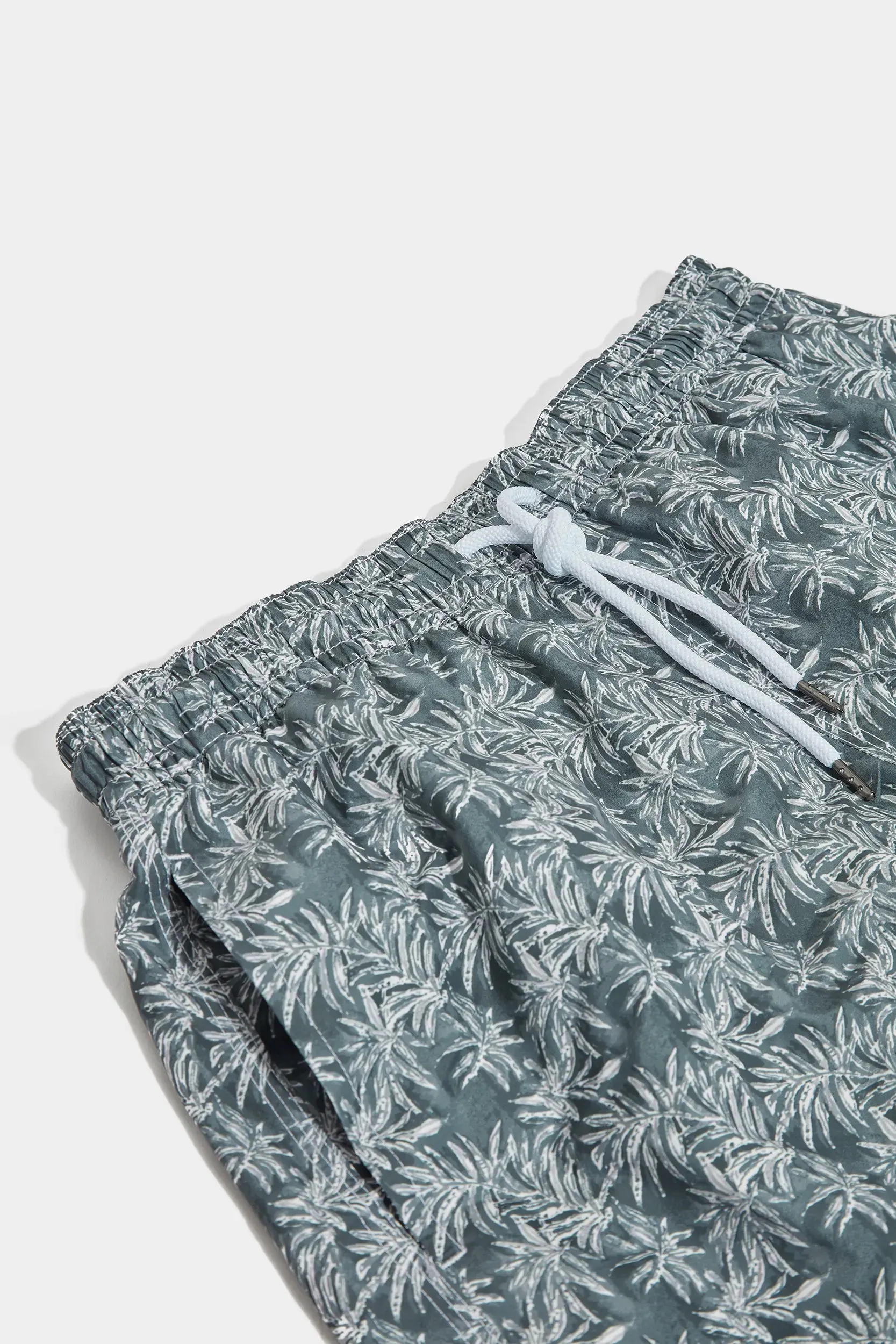 Green palm swimshorts - Made in Italy sold by Pini Parma product image thumbnail 3