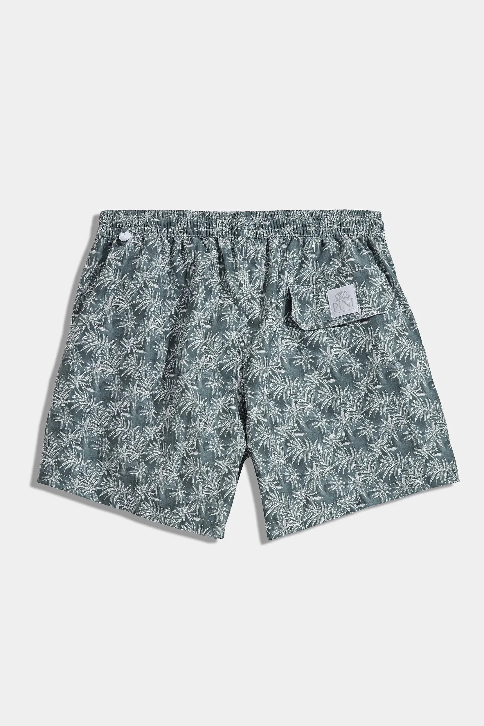 Green palm swimshorts - Made in Italy sold by Pini Parma product image thumbnail 2