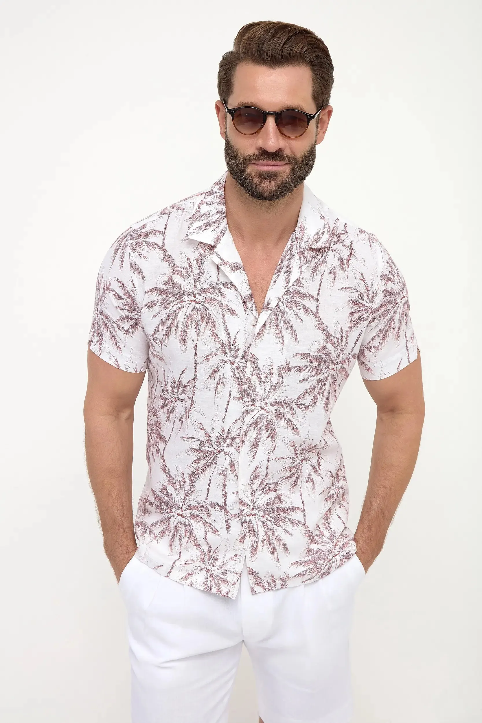 Rusty hawaiana shirt - Made in Italy sold by Pini Parma product image thumbnail 2