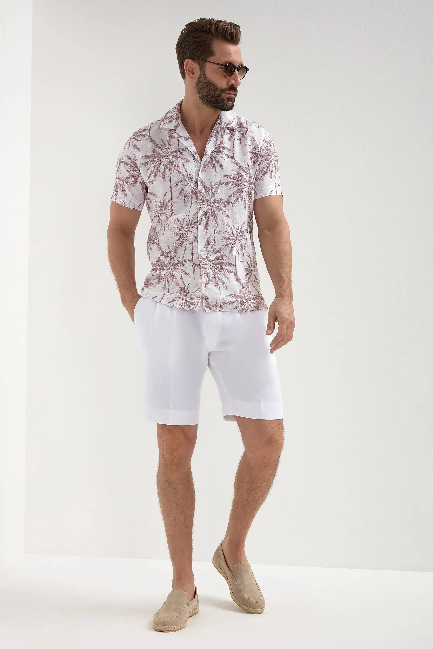 Rusty hawaiana shirt - Made in Italy sold by Pini Parma