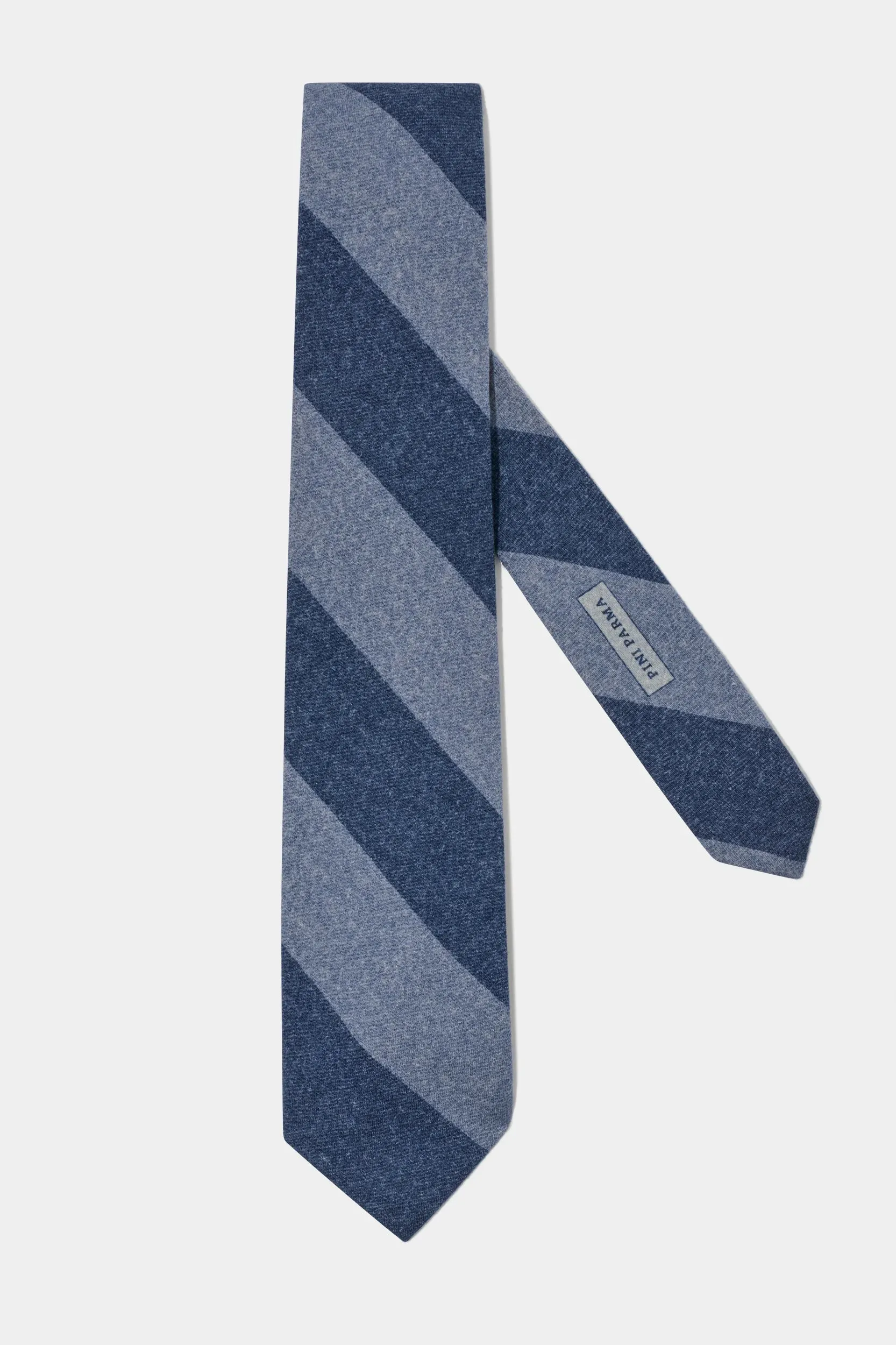 Blue regimental tie - Made in Italy sold by Pini Parma