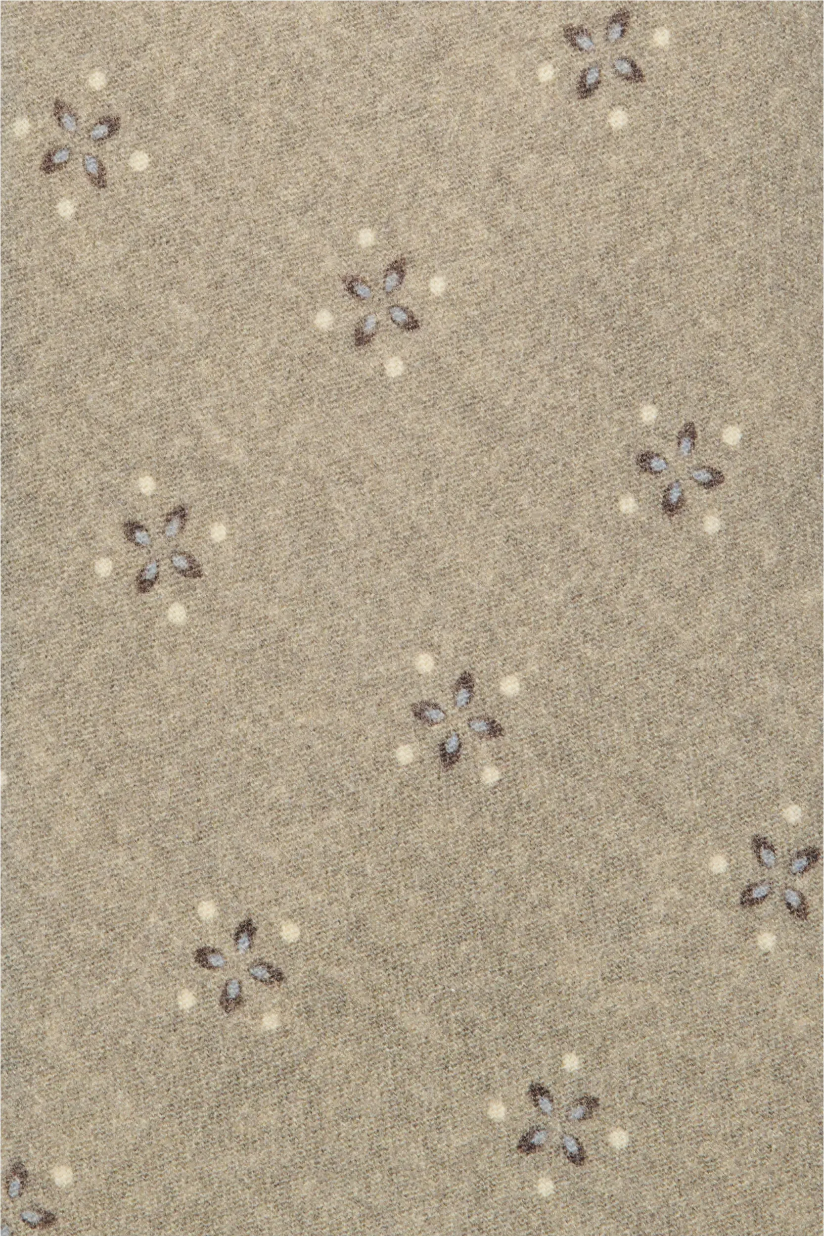 Taupe patterned tie - Made in Italy sold by Pini Parma product image thumbnail 2