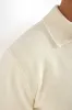 White wool polo - Made in Italy sold by Pini Parma