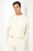 White wool polo - Made in Italy sold by Pini Parma