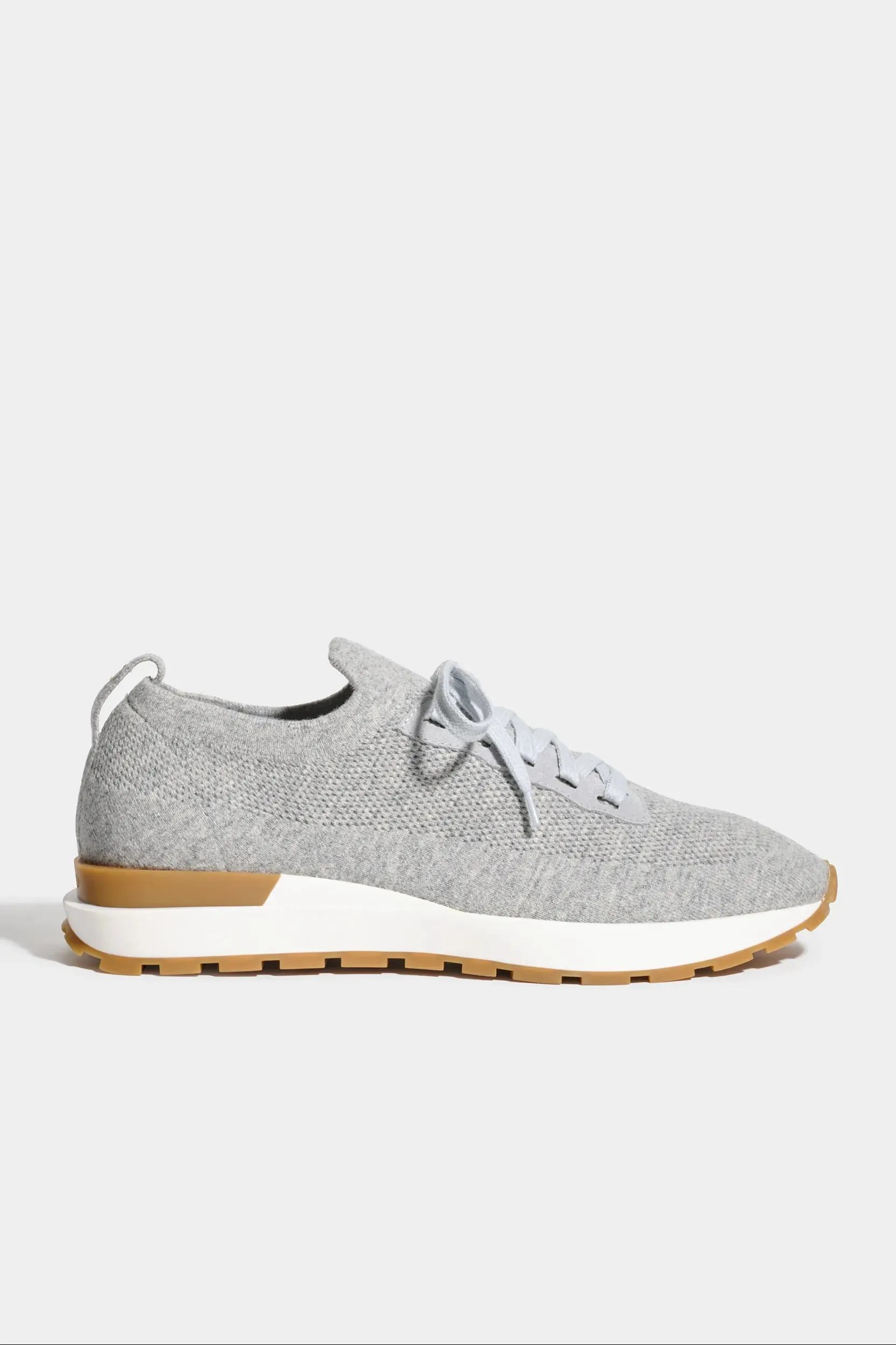 Light grey knitted sneakers - Made In Italy sold by Pini Parma product image thumbnail 5