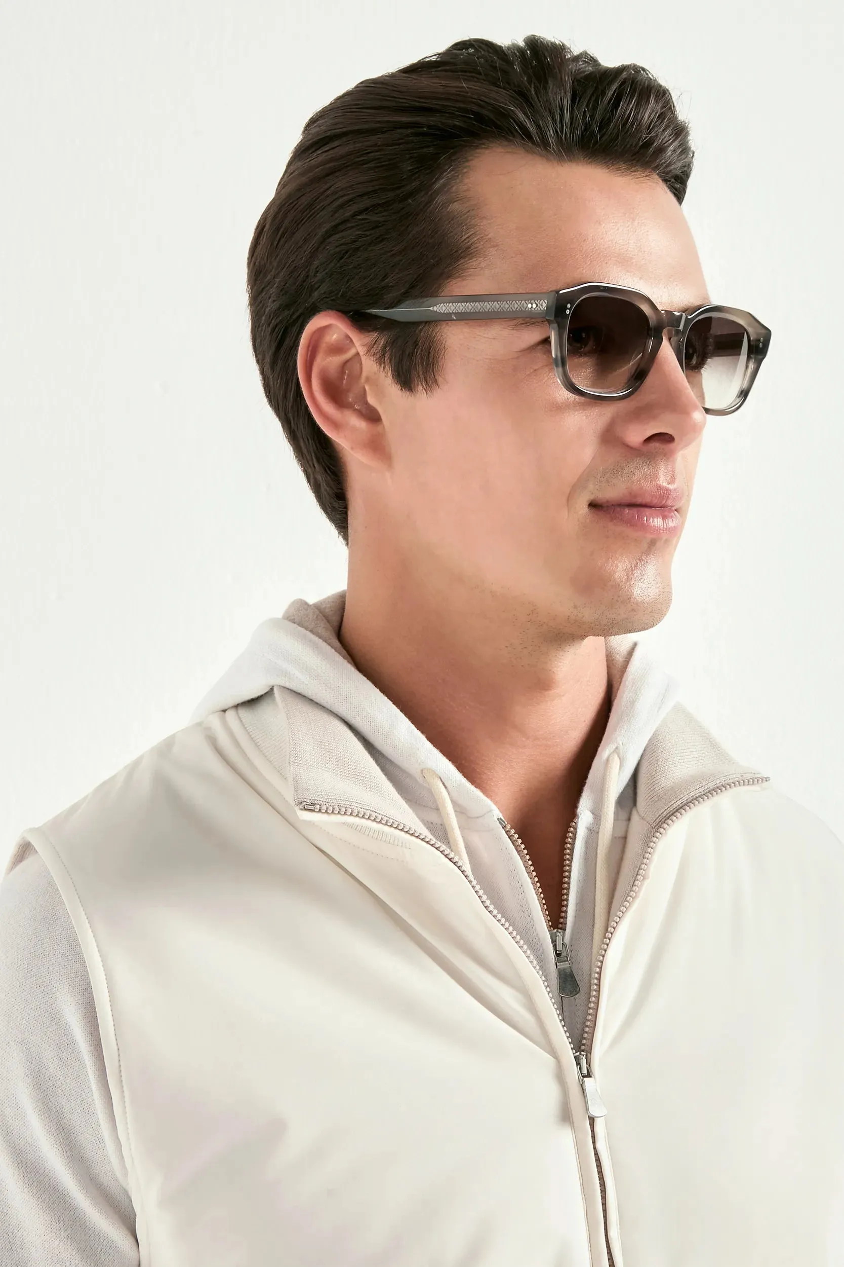 Off-white vest - Made in Italy sold by Pini Parma product image thumbnail 3