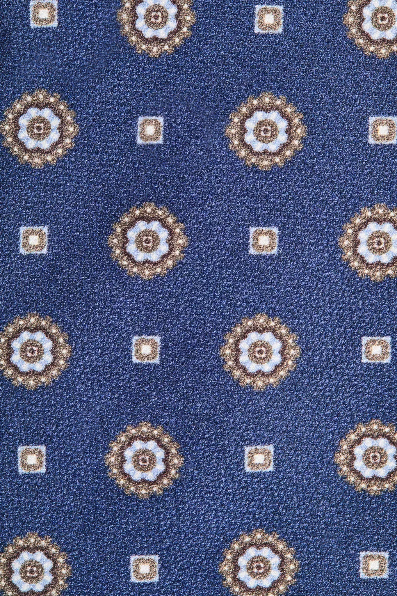 Blue fancy tie - Made in Italy sold by Pini Parma product image thumbnail 2