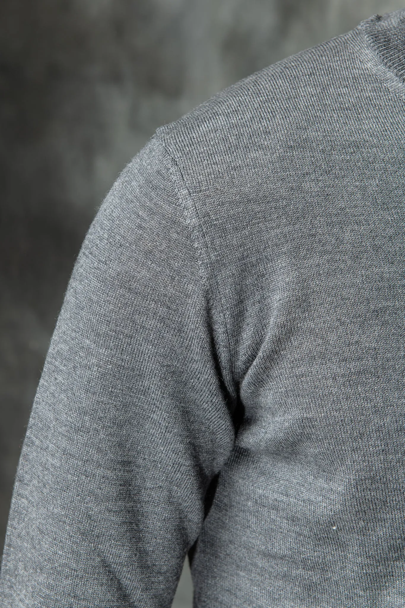 Anthracite Merino Turtleneck – Made in Italy sold by Pini Parma product image thumbnail 3