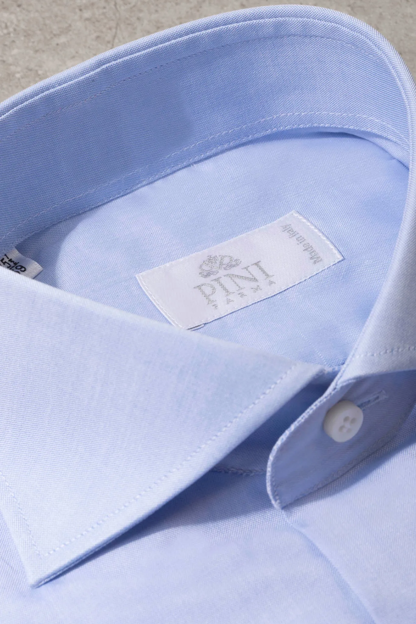 Light blue Shirt with double cuff - Made In Italy sold by Pini Parma product image thumbnail 3