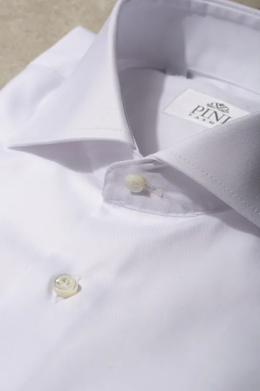 White Shirt ”Sartoriale collection”- Made In Italy sold by Pini Parma