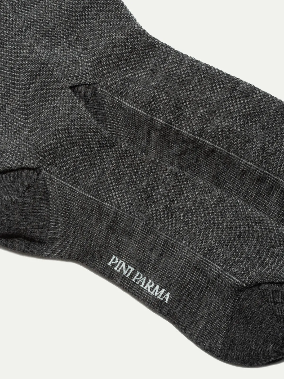 Grey micro fancy short socks - Made in Italy sold by Pini Parma product image thumbnail 2