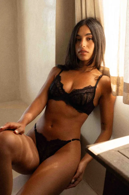 Rory Black Lingerie Set sold by One Empire Sleep