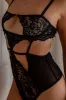 Taurus Black Bodysuit sold by One Empire Sleep