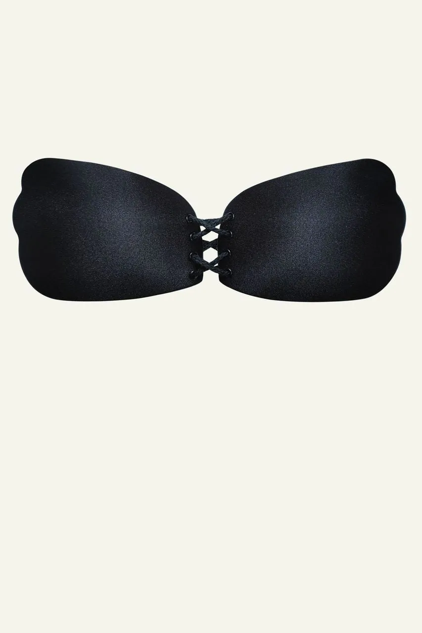 Sticky Black Adhesive Strapless Bra sold by One Empire Sleep
