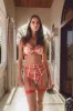 Liliana Red Lingerie Set sold by One Empire Sleep