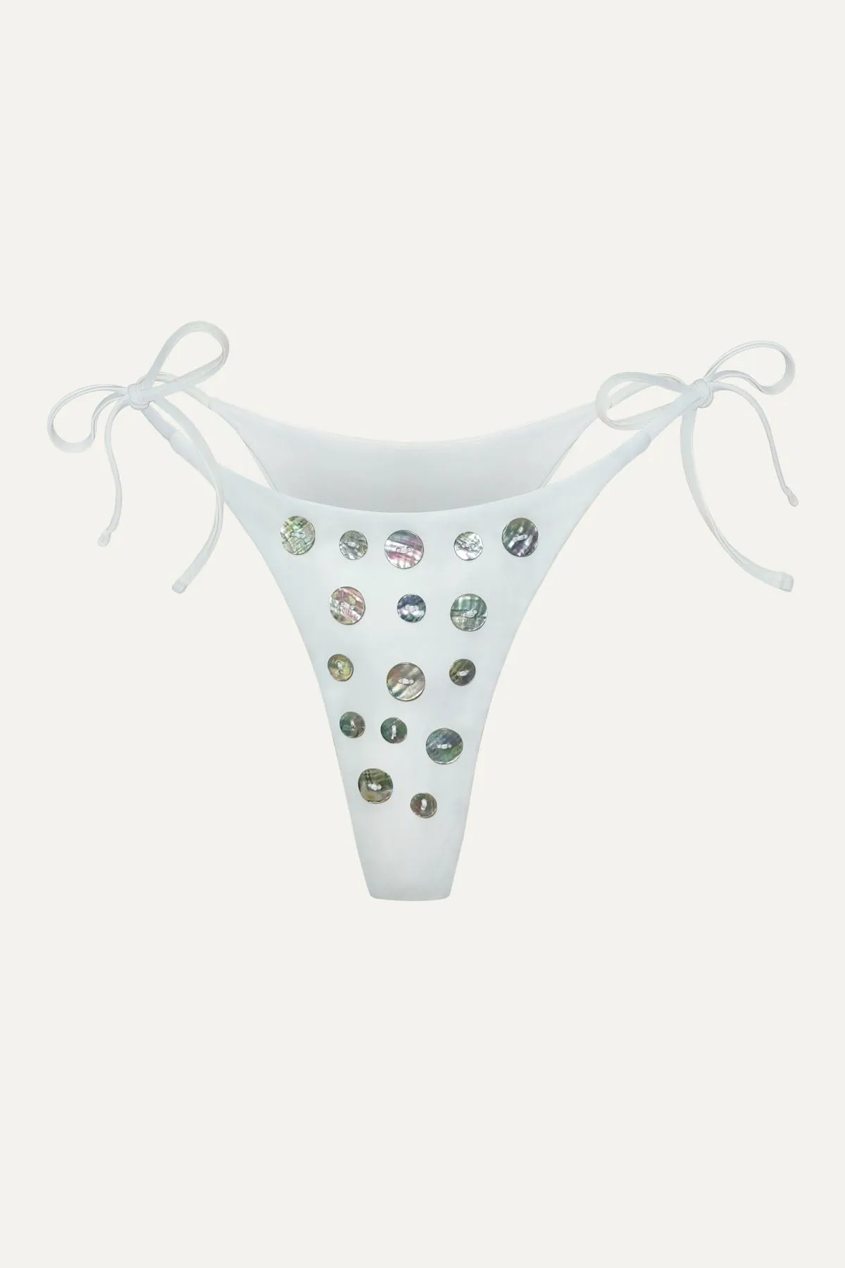 Liloa Beige Bikini Bottoms sold by One Empire Sleep