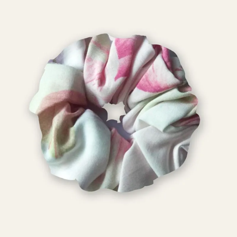 Floral Satin Scrunchie sold by One Empire Sleep