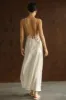 Mary - White long slip dress sold by The Robe
