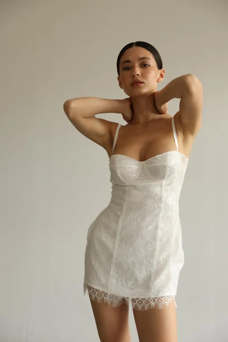 Jennifer - Super mini slip dress sold by The Robe