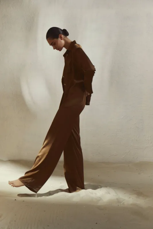 Ocean Pjs - Brown sold by The Robe