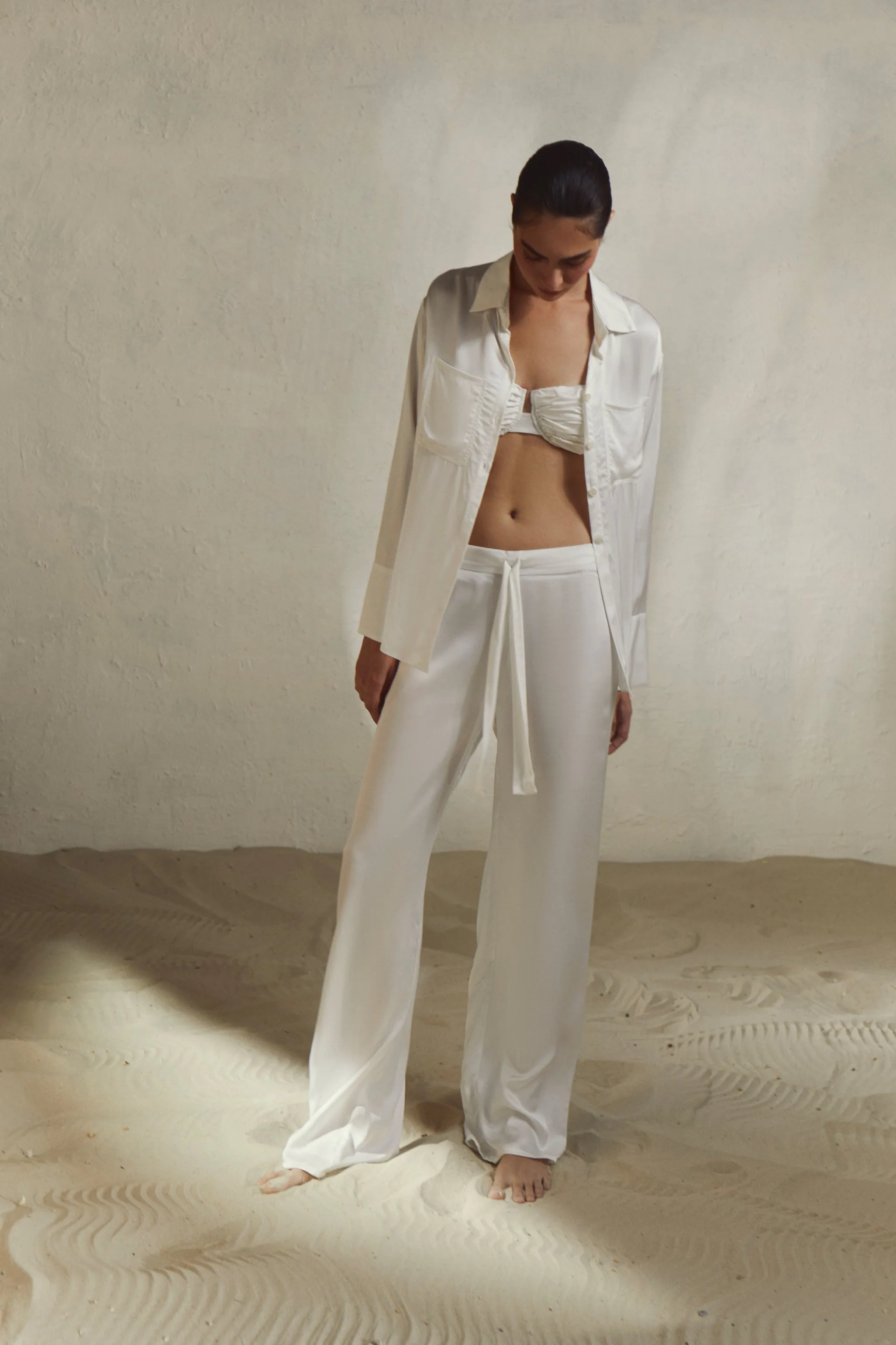 Ocean Pjs - White sold by The Robe