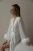Ciara - White long sold by The Robe