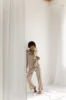 Pajama set - Beige sold by The Robe