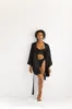 Kimono robe - Black sold by The Robe