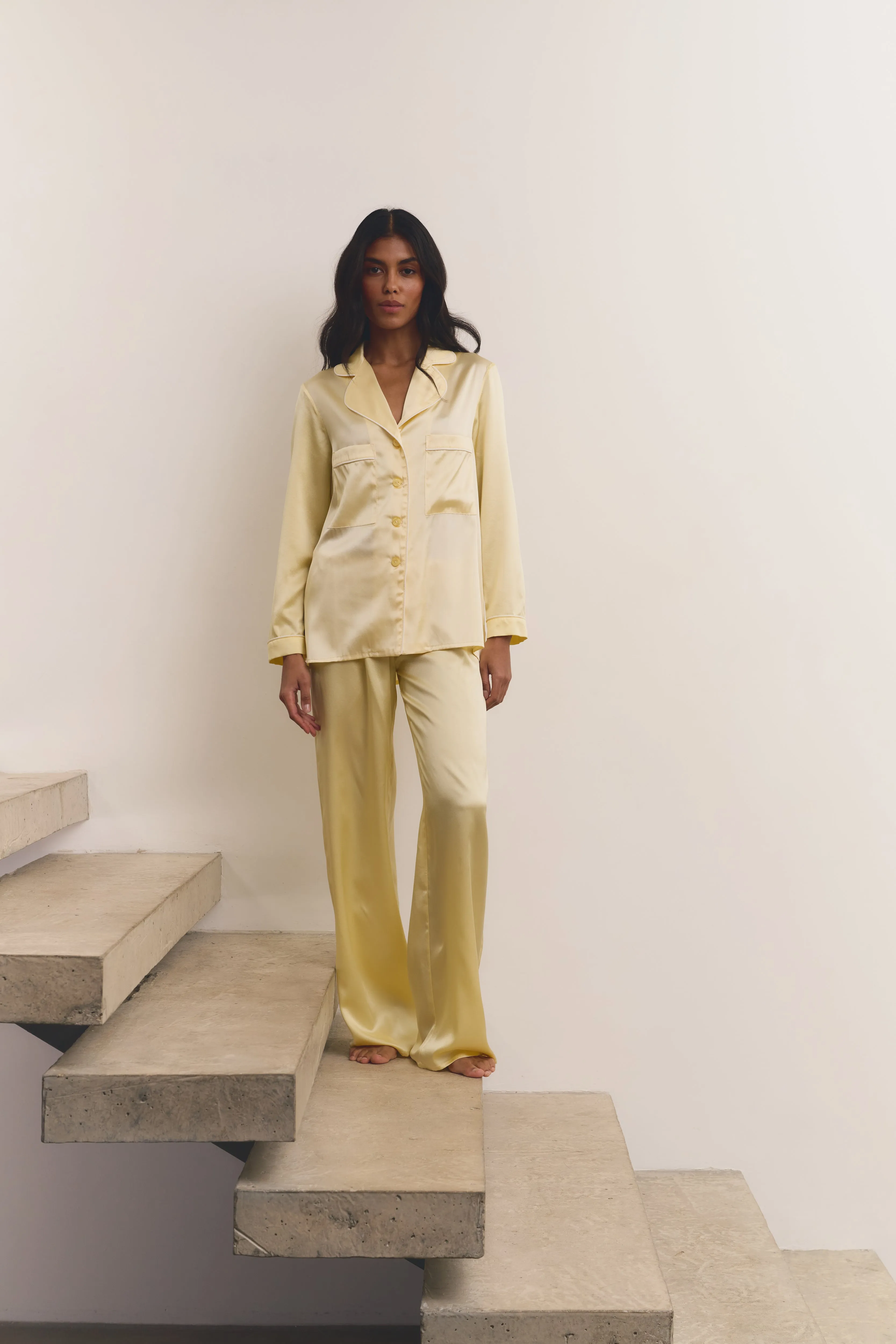 Erika pjs - Yellow sold by The Robe product image thumbnail 2