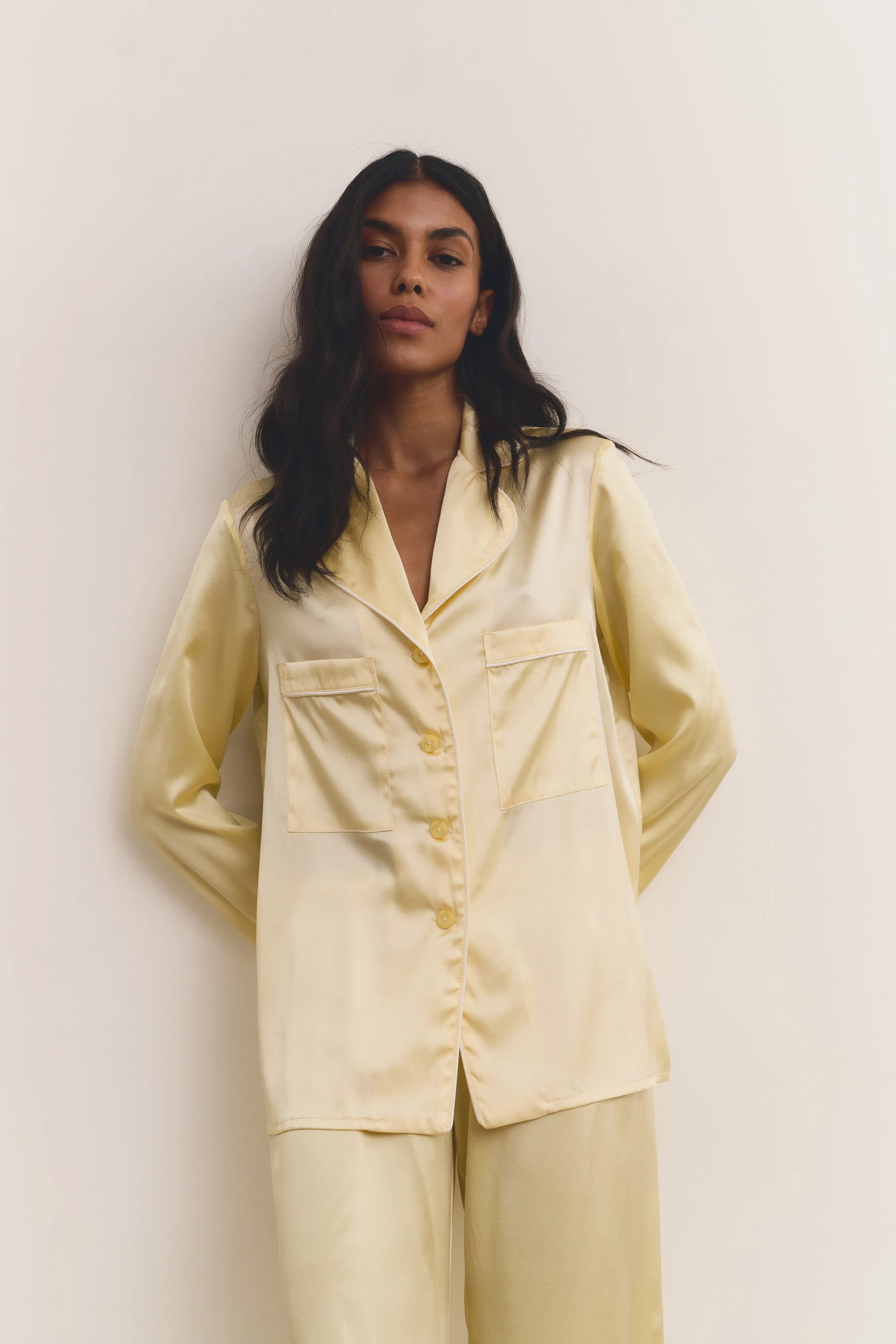 Erika pjs - Yellow sold by The Robe product image thumbnail 3