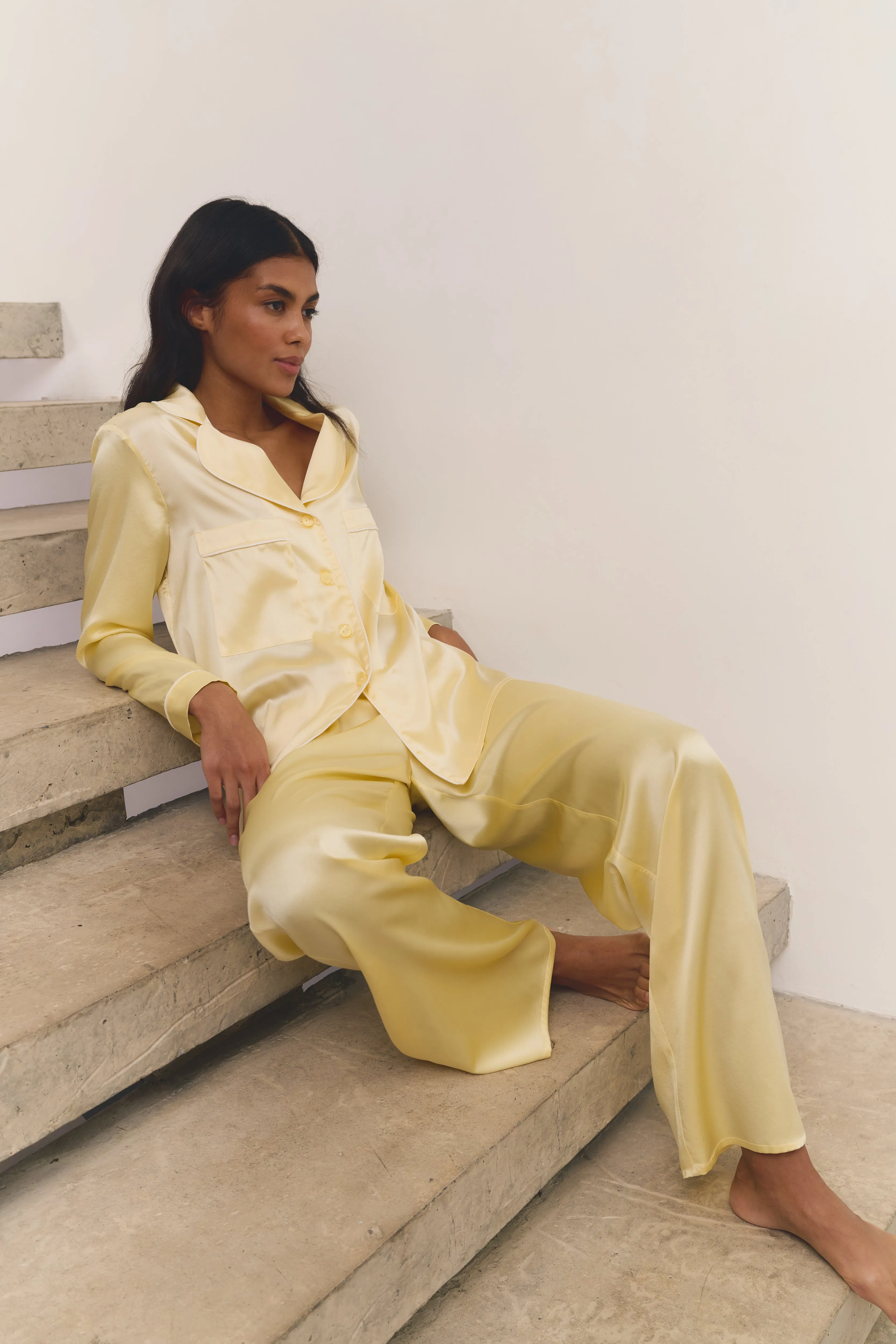 Erika pjs - Yellow sold by The Robe product image thumbnail 5