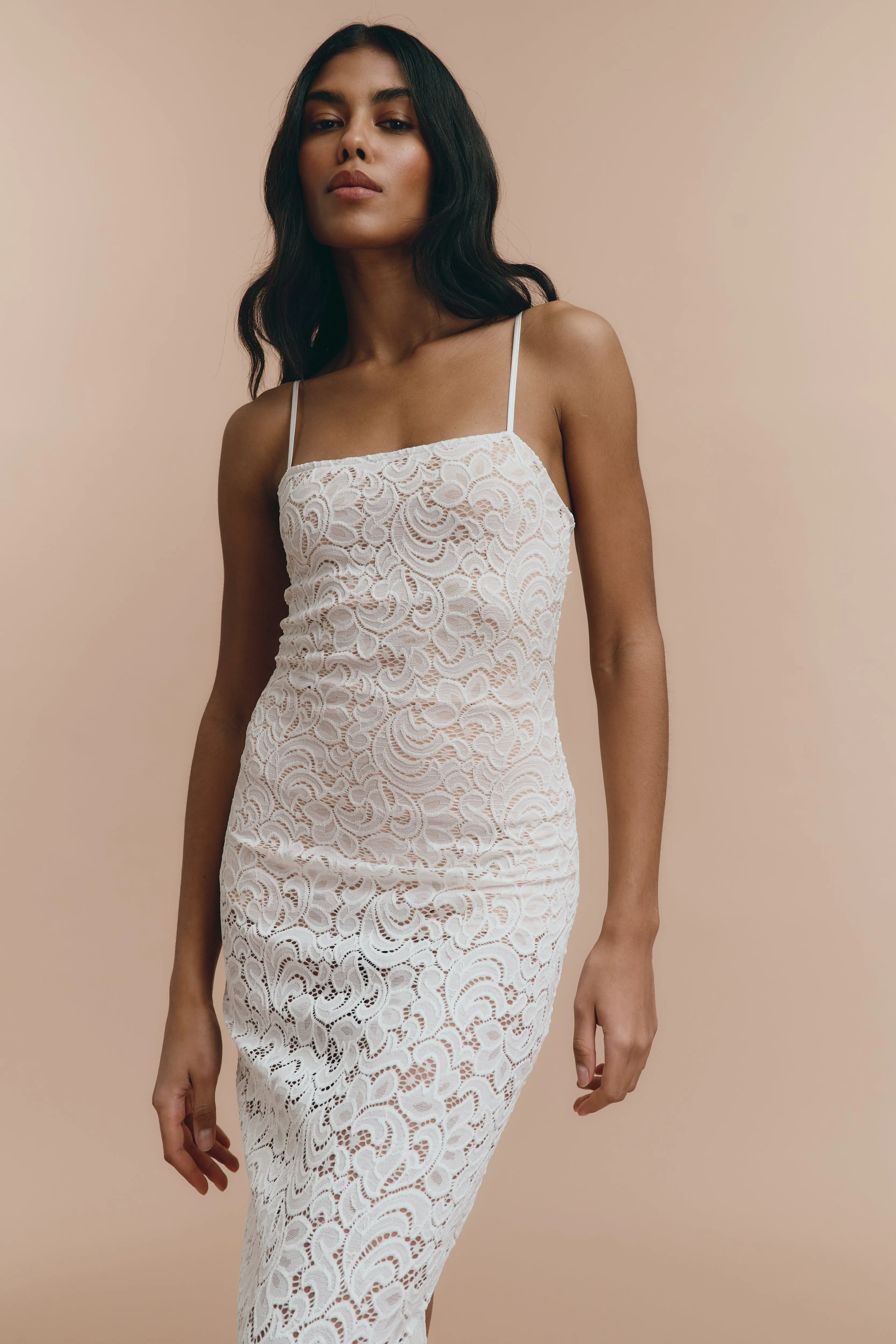 Daniella - Long semi sheer dress sold by The Robe product image thumbnail 2