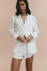Emily pjs - White with shorts sold by The Robe