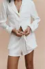 Emily pjs - White with shorts sold by The Robe