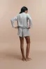 Emily pjs - Grey with shorts sold by The Robe