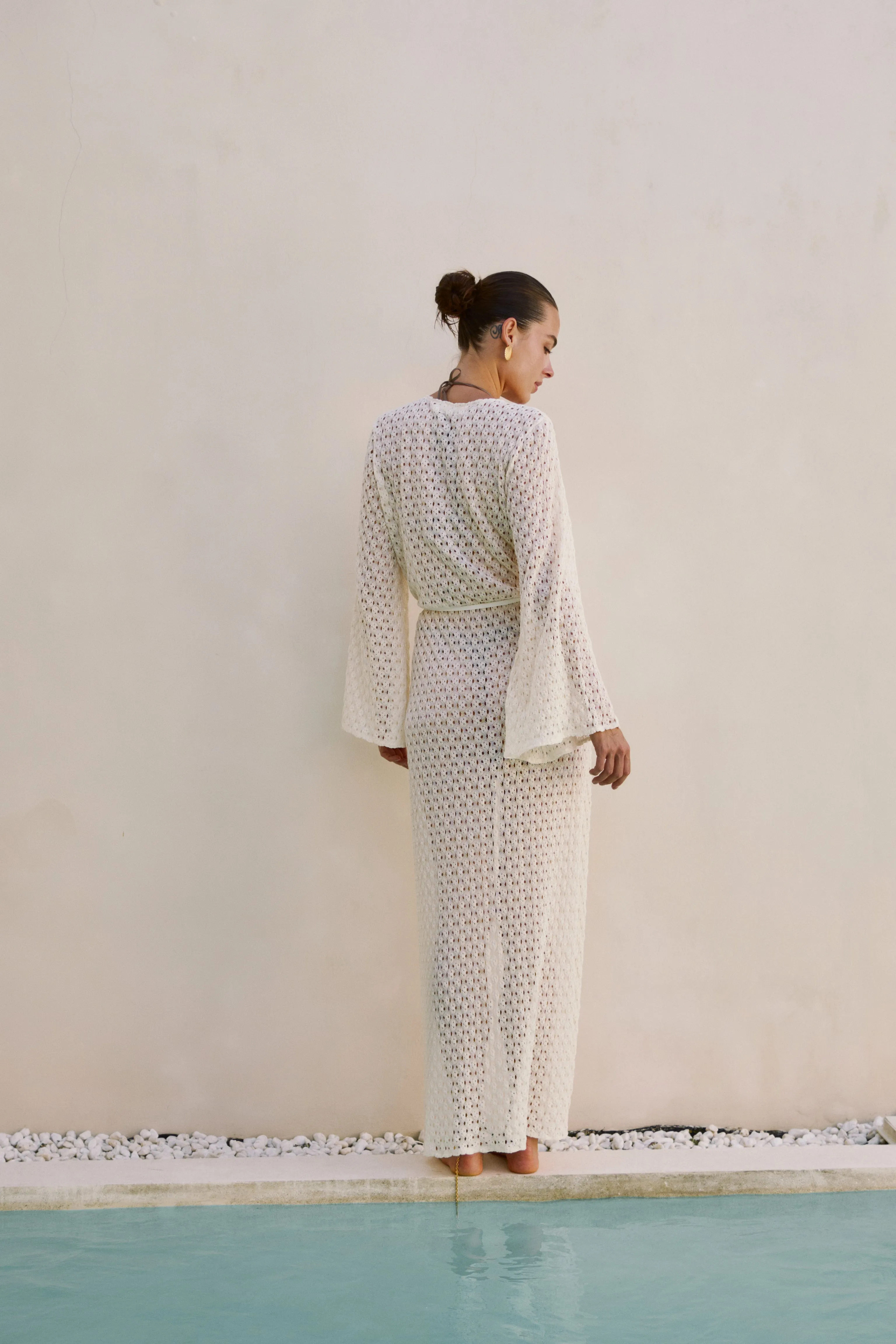 Rhea long robe sold by The Robe product image thumbnail 2