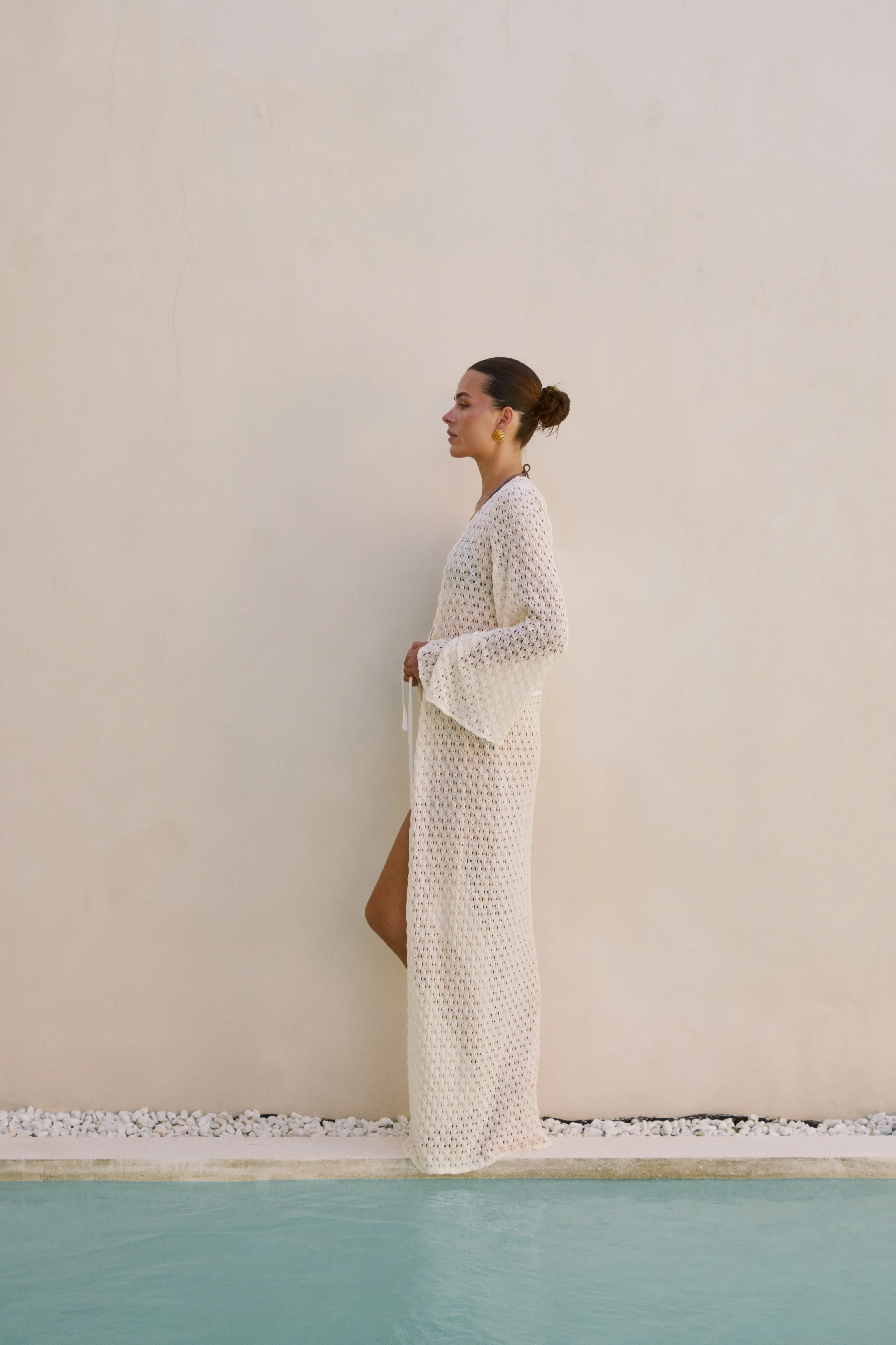 Rhea long robe sold by The Robe product image thumbnail 5