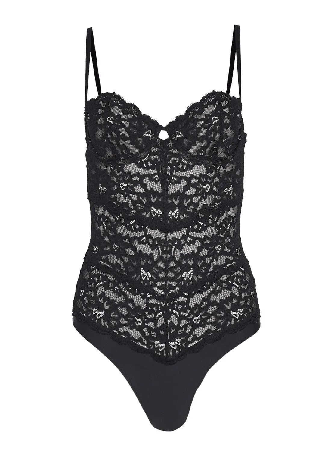 Charlotte Balconette Bodysuit sold by Fleur du Mal product image thumbnail 4
