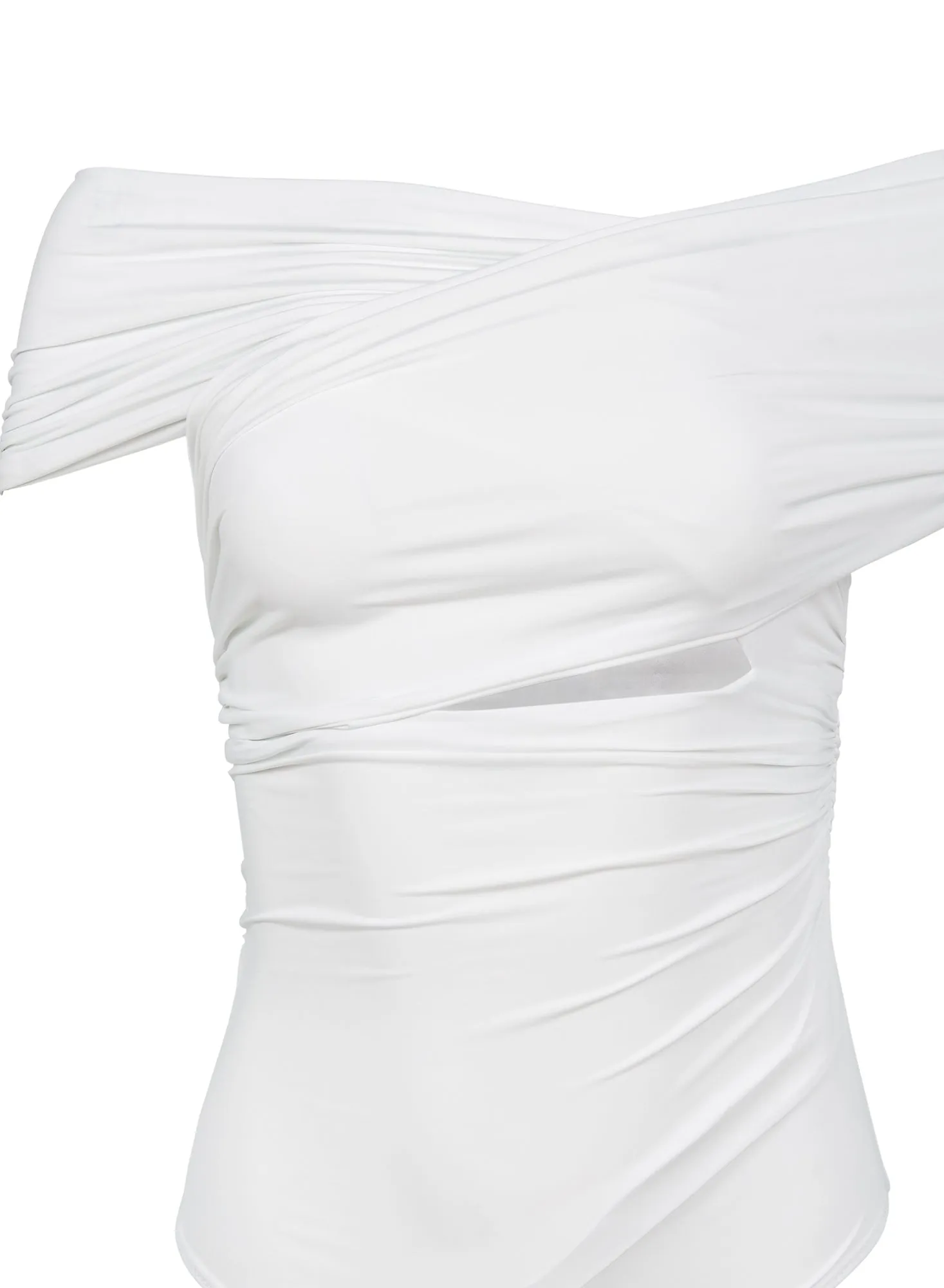 Wrap Front Bodysuit sold by Fleur du Mal product image thumbnail 5