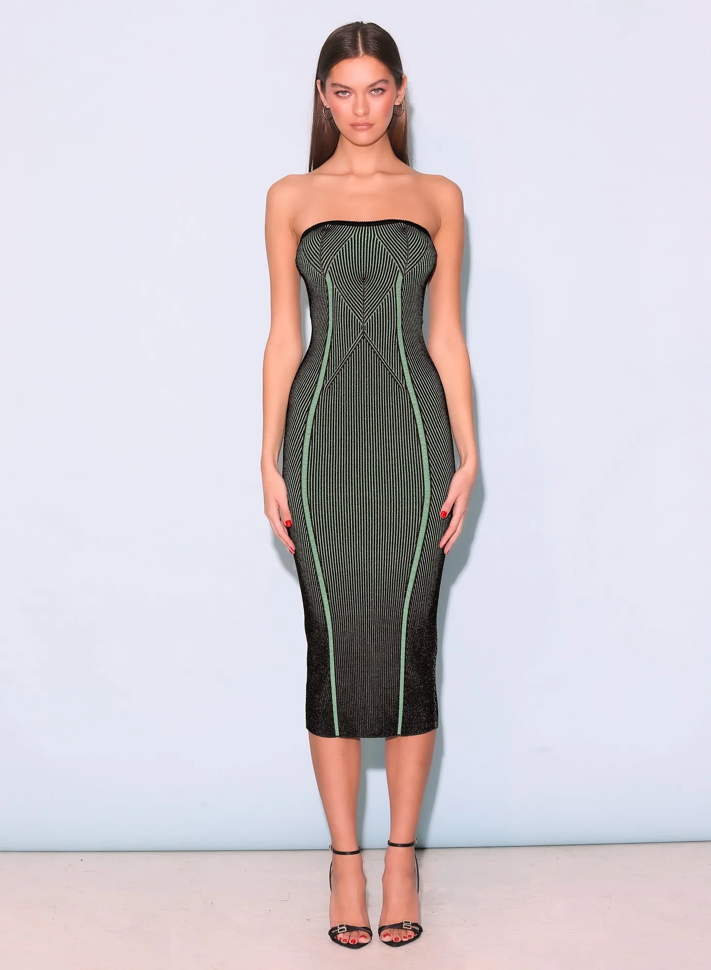 Rib Knit Tube Dress sold by Fleur du Mal product image thumbnail 2