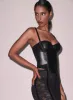 Vegan Leather Bustier Top sold by Fleur du Mal