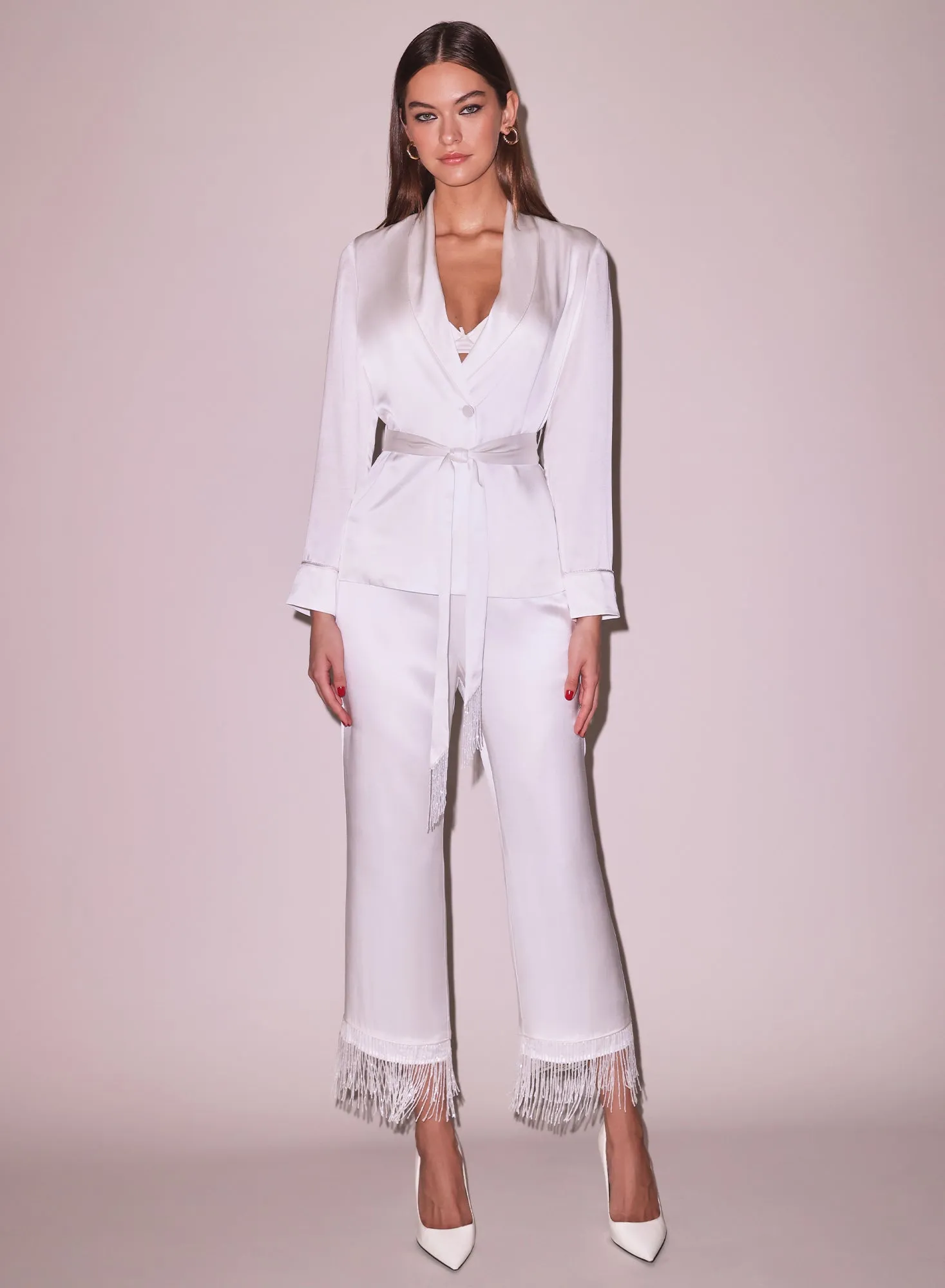 Bianca Smoking Jacket sold by Fleur du Mal product image thumbnail 2
