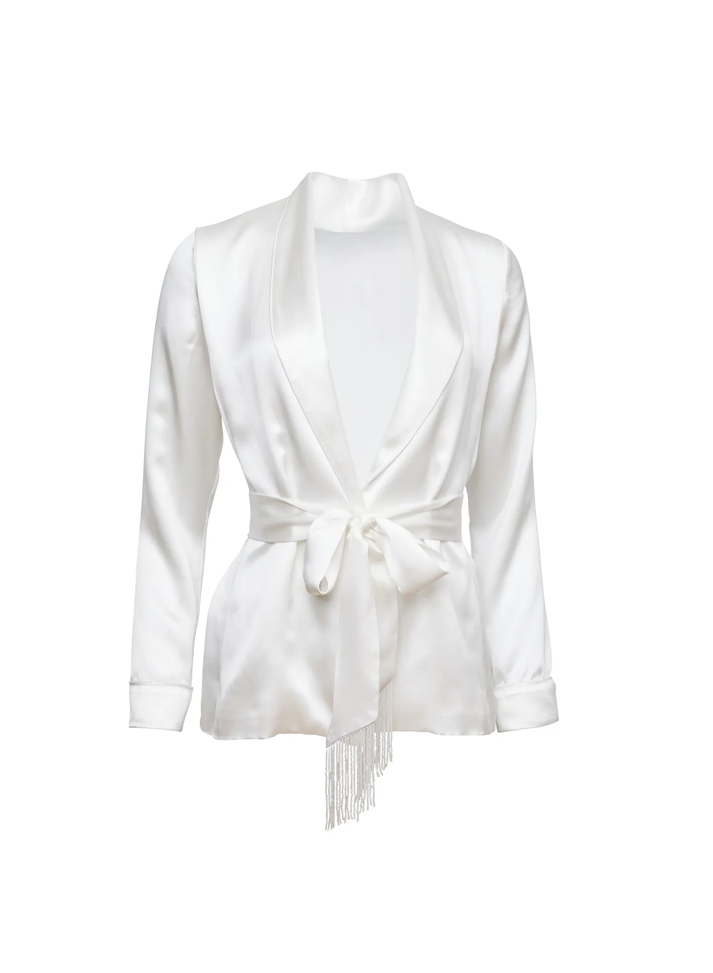 Bianca Smoking Jacket sold by Fleur du Mal product image thumbnail 4
