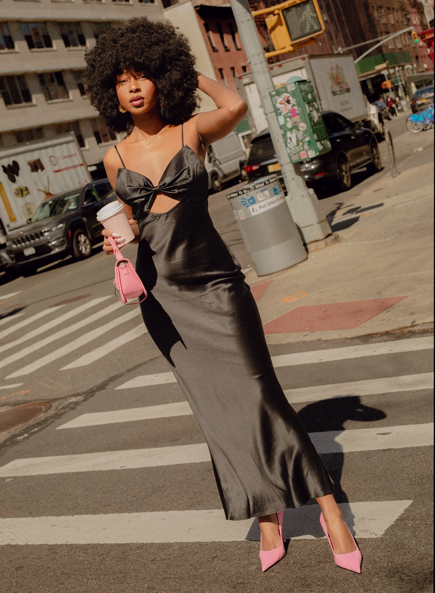 Bow Slip Dress sold by Fleur du Mal product image thumbnail 3