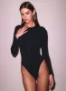 Organic Cotton Long Sleeve T-Shirt Bodysuit sold by Fleur du Mal